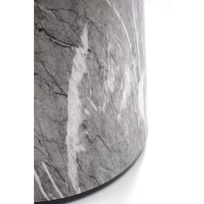 ROSA ława biały marmur / popielaty marmur / złoty