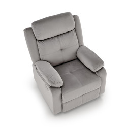 LORIS fotel wypoczynkowy popielaty LORIS fotel wypoczynkowy popielaty