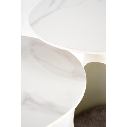 OSARIO ława biały marmur / biały OSARIO ława biały marmur / biały