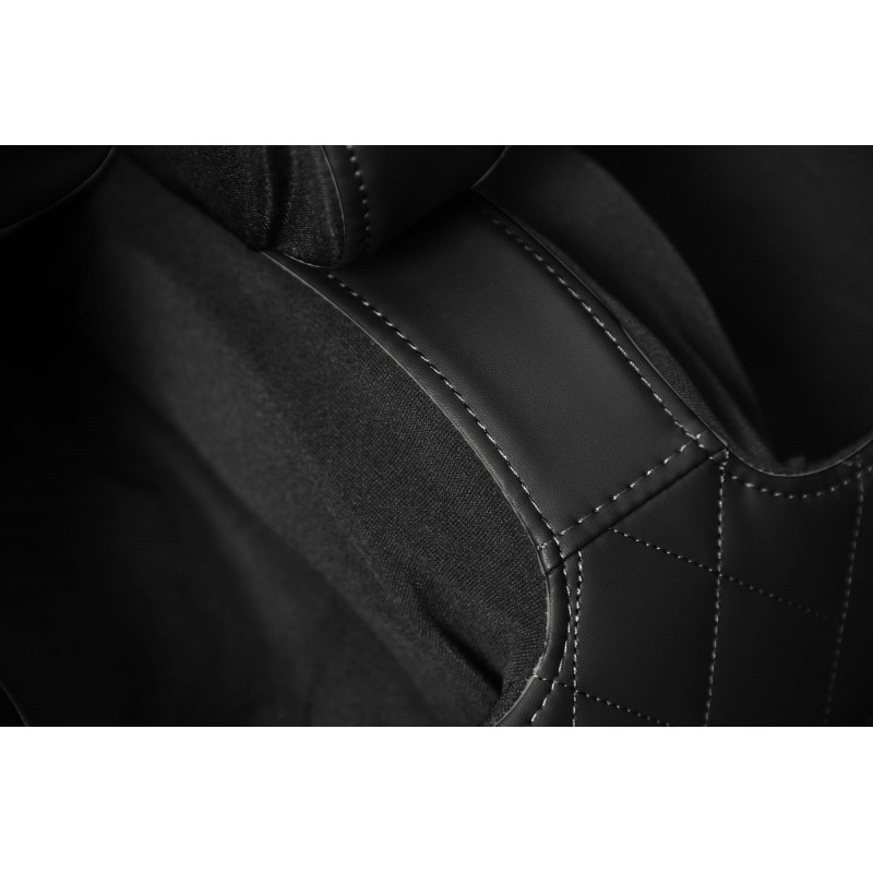 SOLARIA  fotel wypoczynkowy z funkcją masażu i podgrzewania, czarny