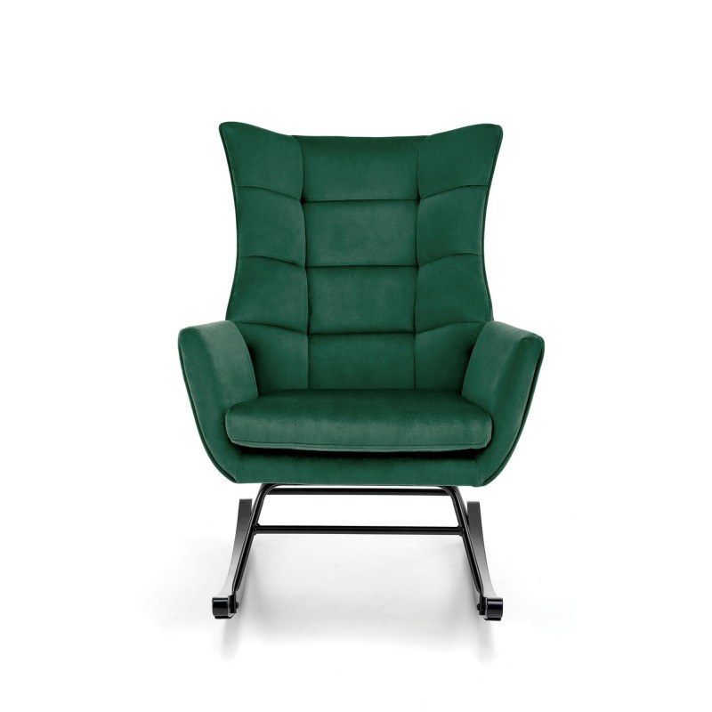 BAZALTO fotel bujany c.zielony