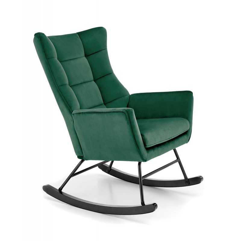 BAZALTO fotel bujany c.zielony