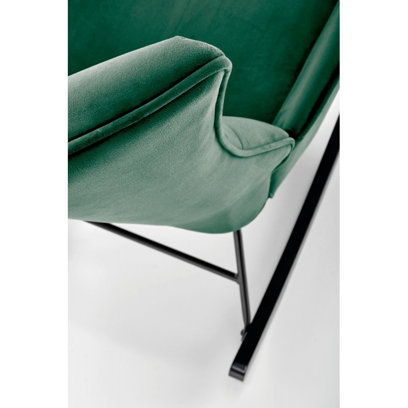 BAZALTO fotel bujany c.zielony