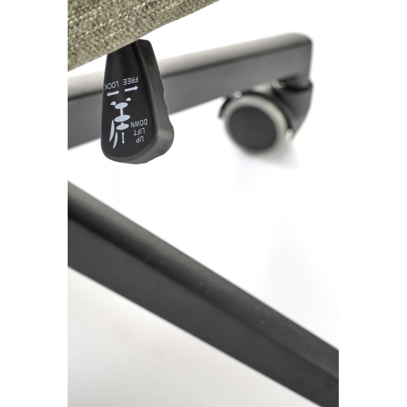 ADRIANO fotel obrotowy oliwkowy