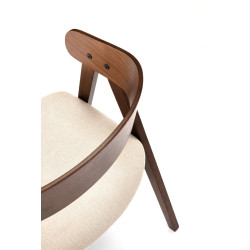 K562 krzesło orzechowy / jasny beżowy K562 krzesło orzechowy / jasny beżowy