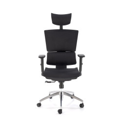 MARCUS fotel gabinetowy czarny