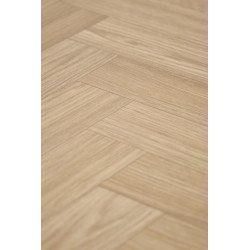 BERTO stół blat - naturalny, noga - czarny BERTO stół blat - naturalny, noga - czarny