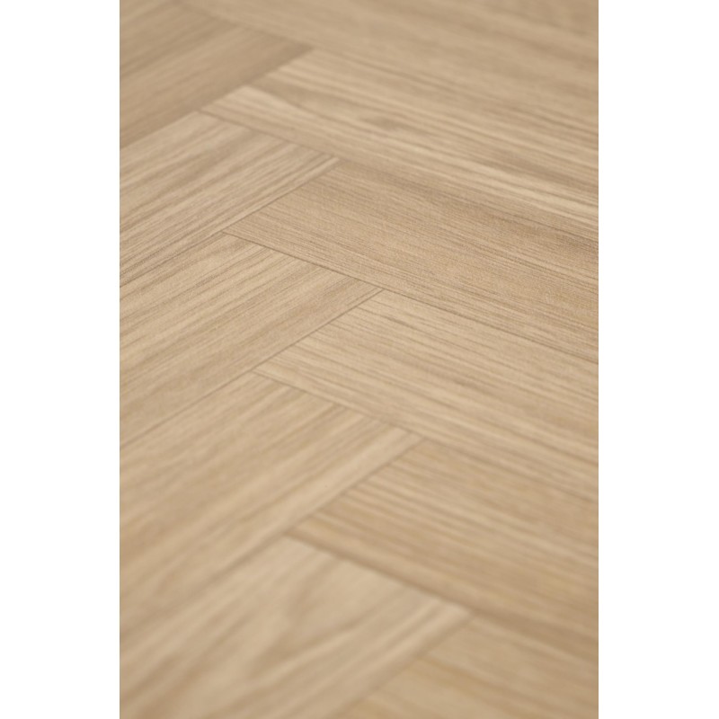 BERTO stół blat - naturalny, noga - czarny