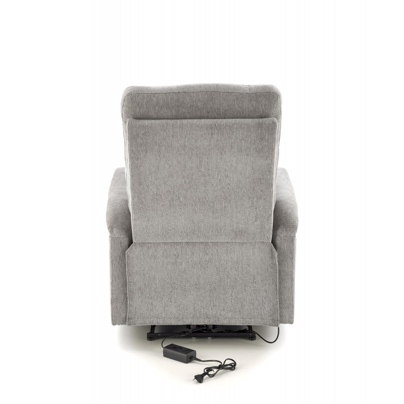 JAMAL fotel wypoczynkowy popielaty