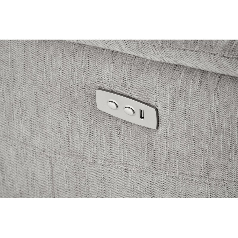 JAMAL fotel wypoczynkowy popielaty