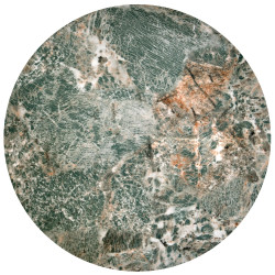 INES zestaw 2 ław, zielony marmur / czarny INES zestaw 2 ław, zielony marmur / czarny