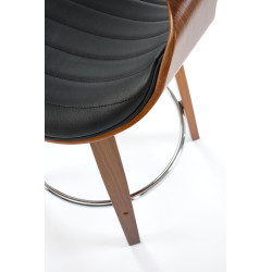 H123 hoker czarny / orzechowy H123 hoker czarny / orzechowy