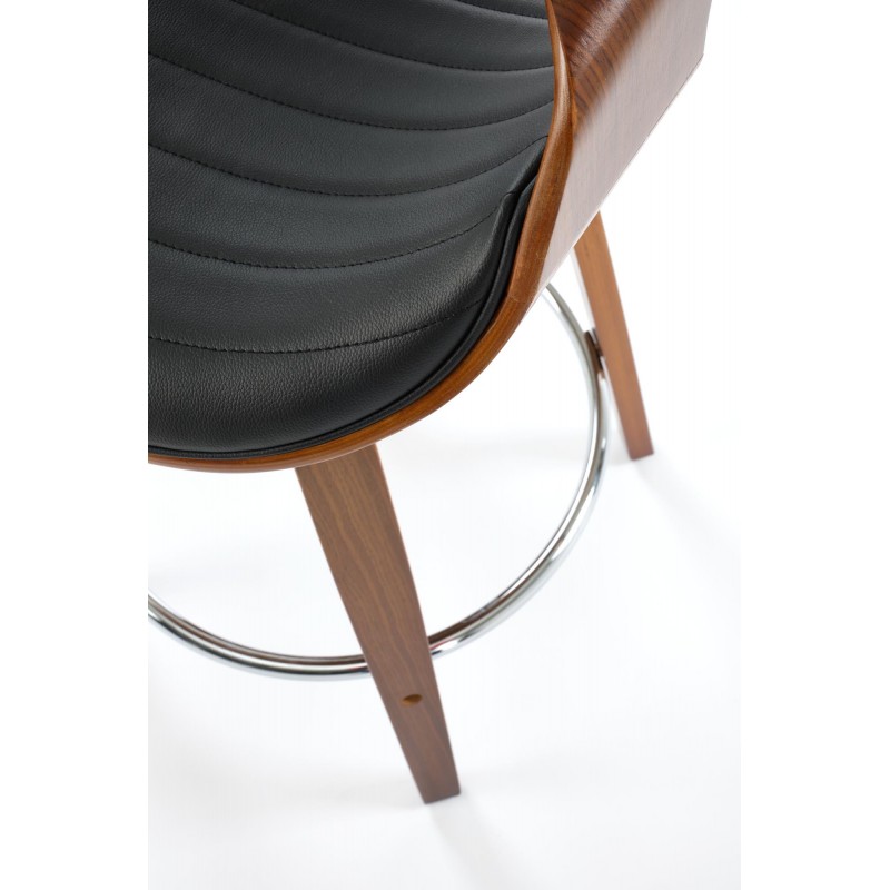 H123 hoker czarny / orzechowy