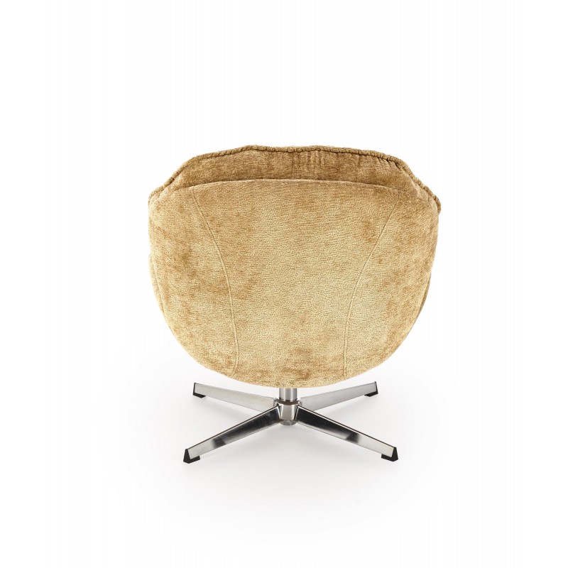 GUIDO fotel wypoczynkowy musztardowy