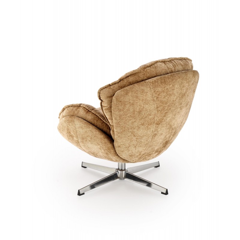 GUIDO fotel wypoczynkowy musztardowy