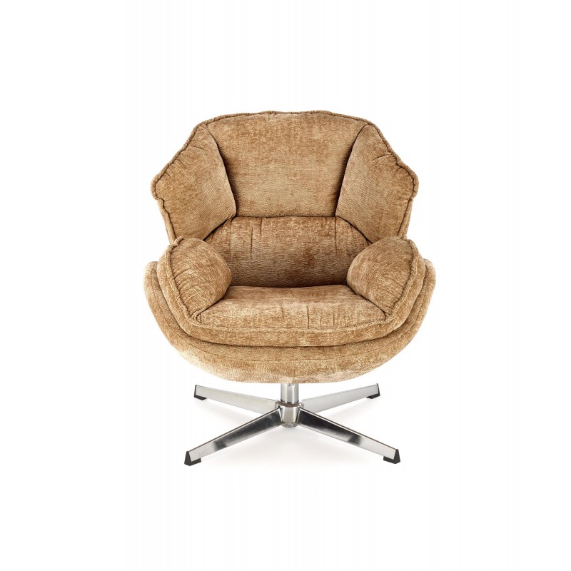 GUIDO fotel wypoczynkowy musztardowy