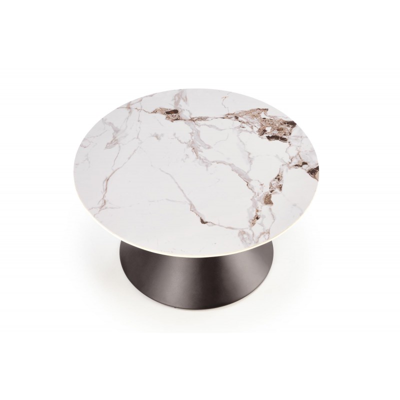 GORETTI ława biały marmur / czarny