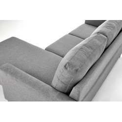 GERSON sofa z podnóżkiem popielaty GERSON sofa z podnóżkiem popielaty