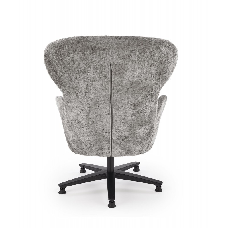 FRANCO fotel wypoczynkowy popielaty