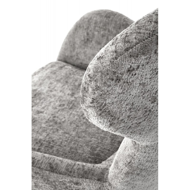 FRANCO fotel wypoczynkowy popielaty