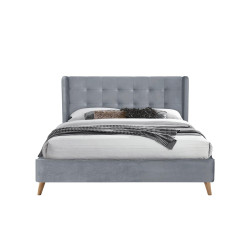 ESTELLA 160 cm łóżko popielaty ESTELLA 160 cm łóżko popielaty