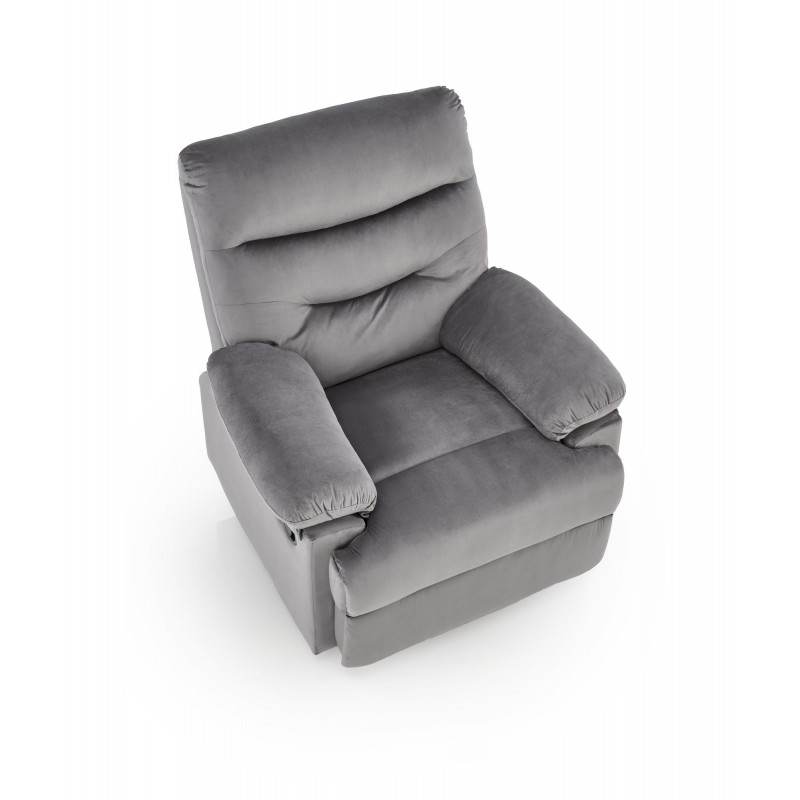 DRAGER fotel wypoczynkowy popielaty