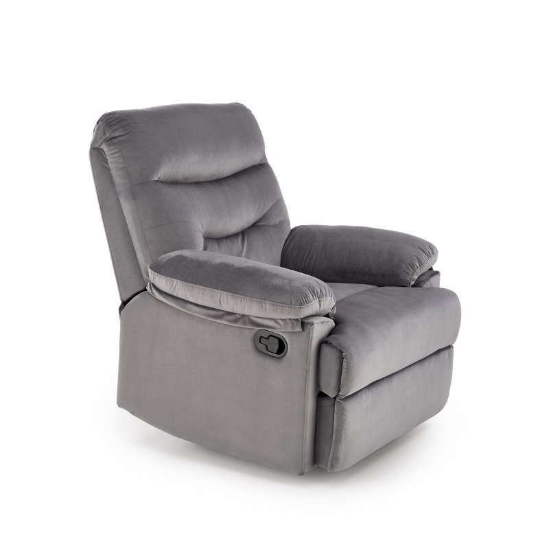 DRAGER fotel wypoczynkowy popielaty