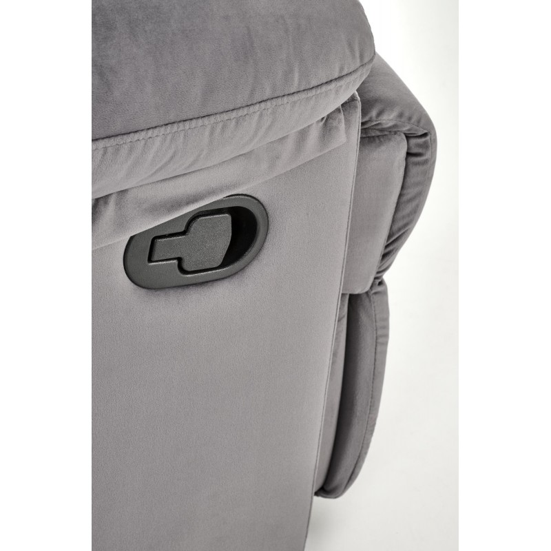 DRAGER fotel wypoczynkowy popielaty