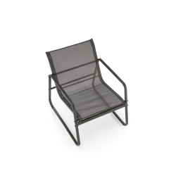 CONOR zestaw ogrodowy ( sofa + fotel 2x + ława ), ciemny popiel / jasny popiel