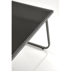 CONOR zestaw ogrodowy ( sofa + fotel 2x + ława ), ciemny popiel / jasny popiel