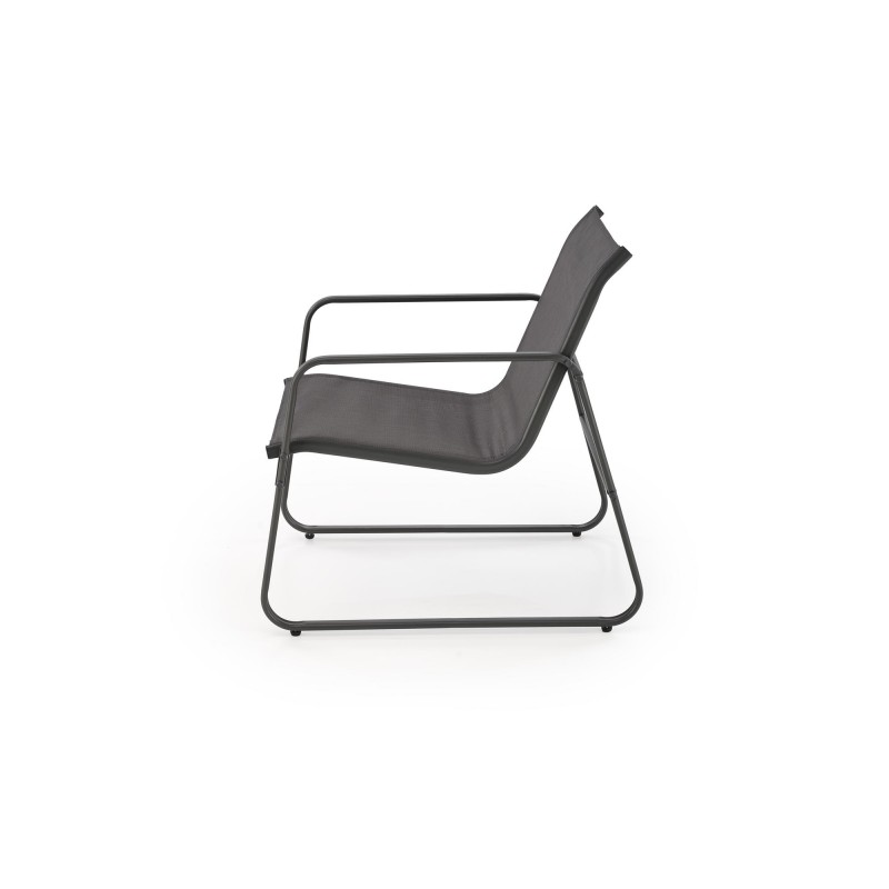 CONOR zestaw ogrodowy ( sofa + fotel 2x + ława ), ciemny popiel / jasny popiel