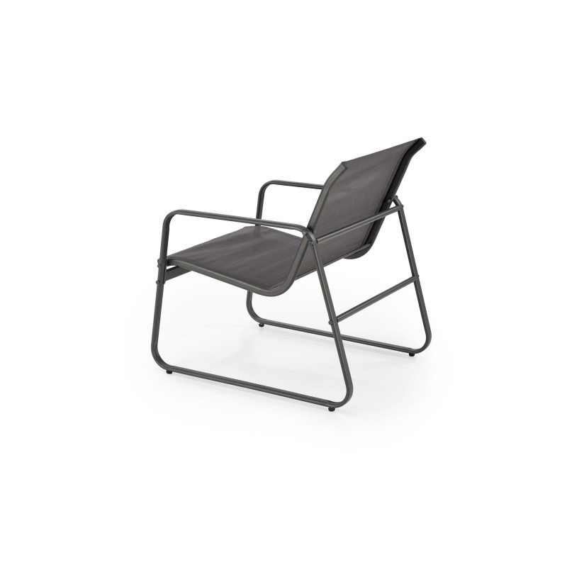 CONOR zestaw ogrodowy ( sofa + fotel 2x + ława ), ciemny popiel / jasny popiel