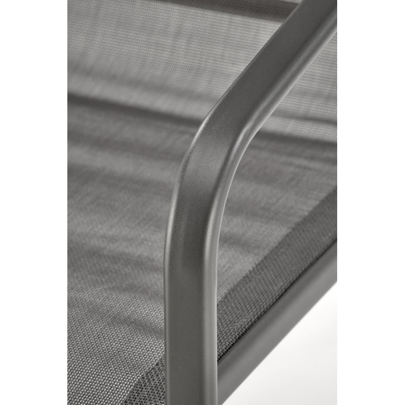 CONOR zestaw ogrodowy ( sofa + fotel 2x + ława ), ciemny popiel / jasny popiel