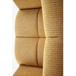 BYRON fotel wypoczynkowy musztardowy