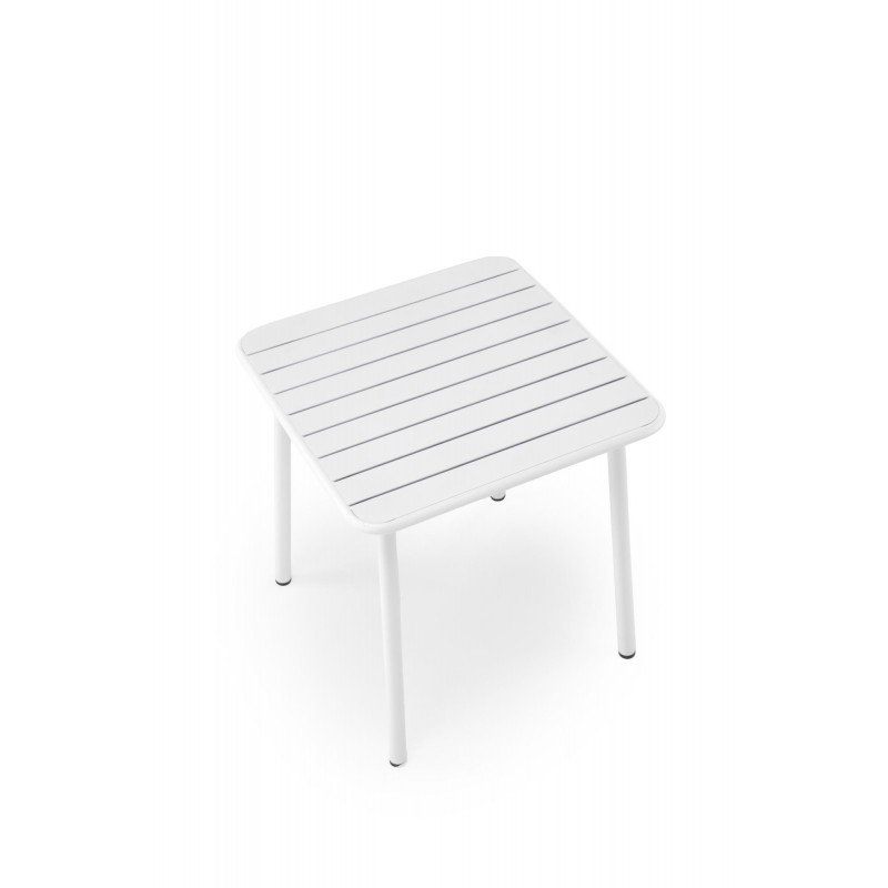 BOSCO stół kwadrat biały