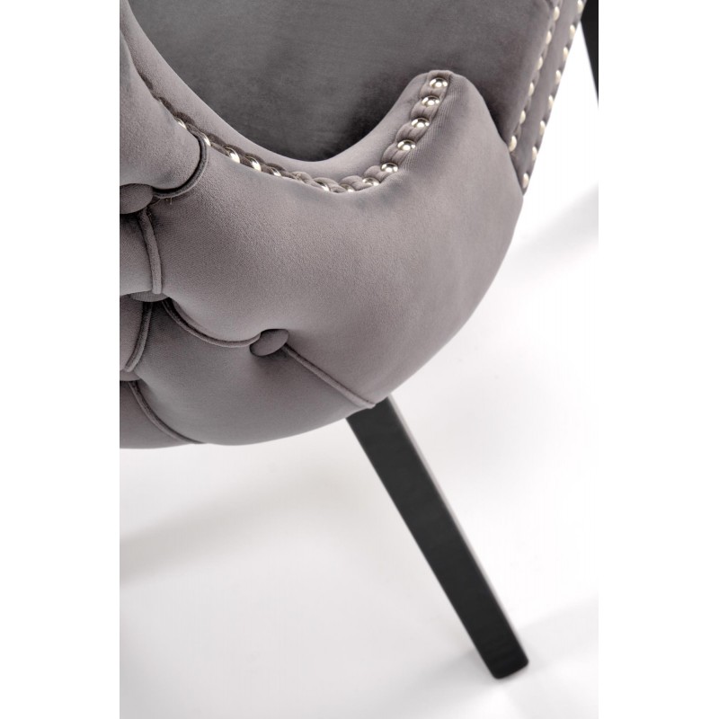 ALDA krzesło popielaty