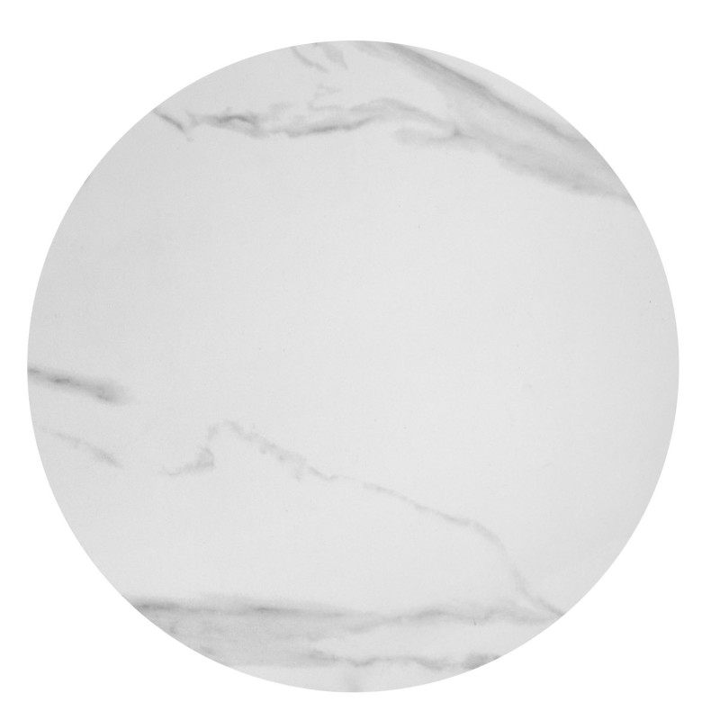 ACUNA S ława blat biały marmur