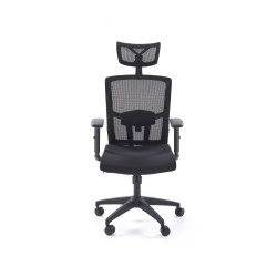 MASON fotel gabinetowy czarny