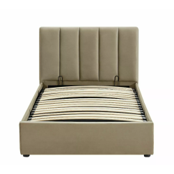 ŁÓŻKO MONTREAL VELVET 90X200 KOLOR BEŻ BLUVEL 28