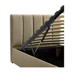 ŁÓŻKO MONTREAL VELVET 90X200 KOLOR BEŻ BLUVEL 28