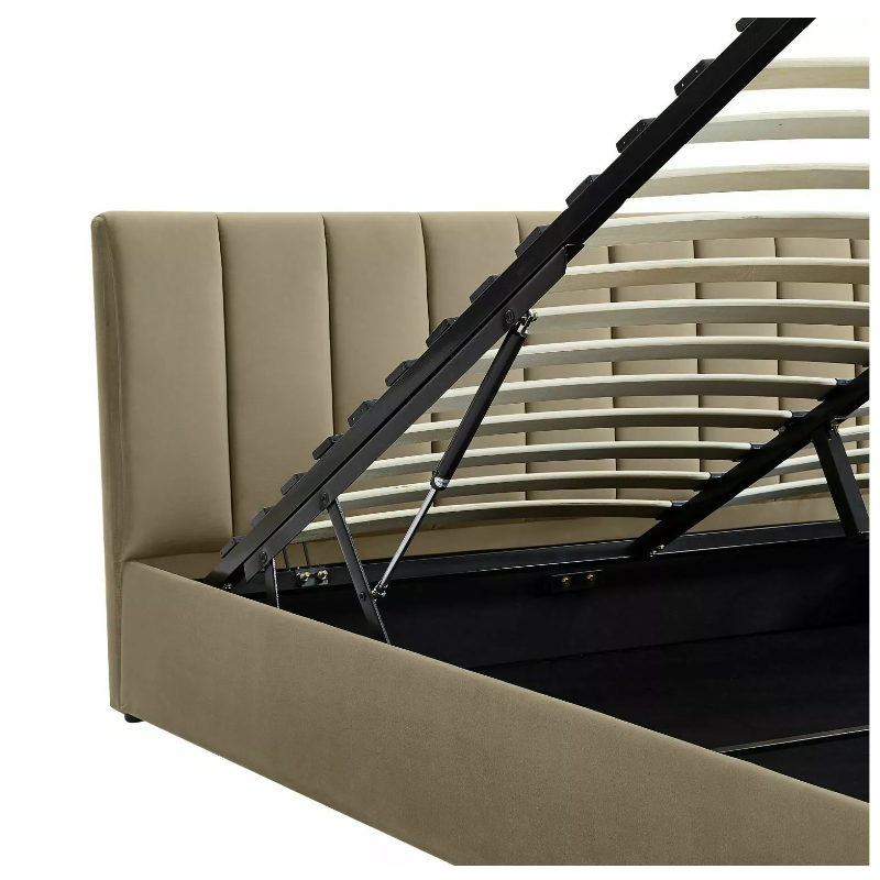 ŁÓŻKO MONTREAL VELVET 120X200 KOLOR BEŻ BLUVEL 28