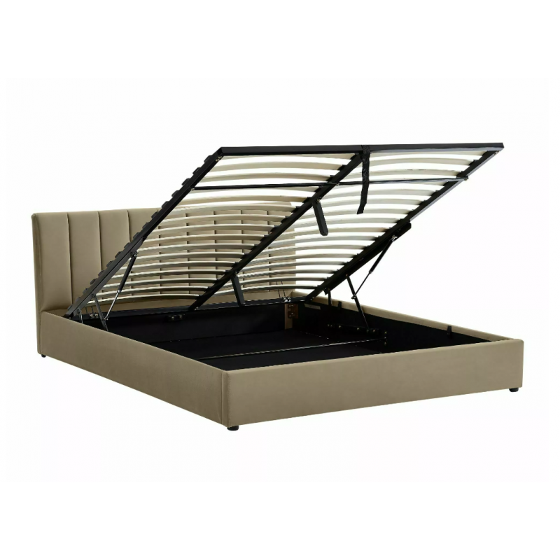 ŁÓŻKO MONTREAL VELVET 120X200 KOLOR BEŻ BLUVEL 28