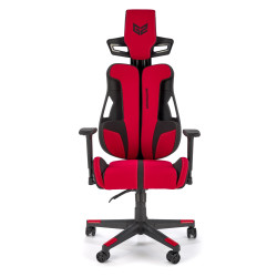 NITRO 2 fotel gabinetowy tkanina, czerwony / czarny NITRO 2 fotel gabinetowy tkanina, czerwony / czarny