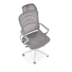 VESUVIO 2 fotel gabinetowy popielaty / biały VESUVIO 2 fotel gabinetowy popielaty / biały