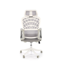 VESUVIO 2 fotel gabinetowy popielaty / biały VESUVIO 2 fotel gabinetowy popielaty / biały