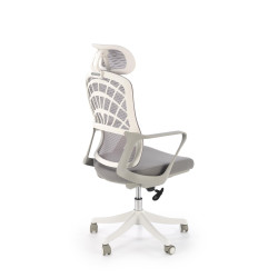 VESUVIO 2 fotel gabinetowy popielaty / biały VESUVIO 2 fotel gabinetowy popielaty / biały