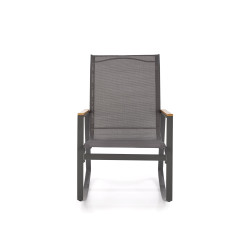 Krzesło bujane ogrodowe Zlatan ciemny popiel Krzesło bujane ogrodowe Zlatan ciemny popiel