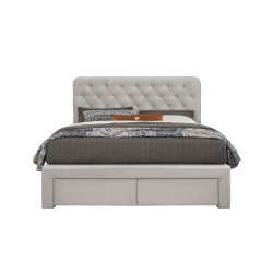 MARISOL 160 cm łóżko beżowy MARISOL 160 cm łóżko beżowy