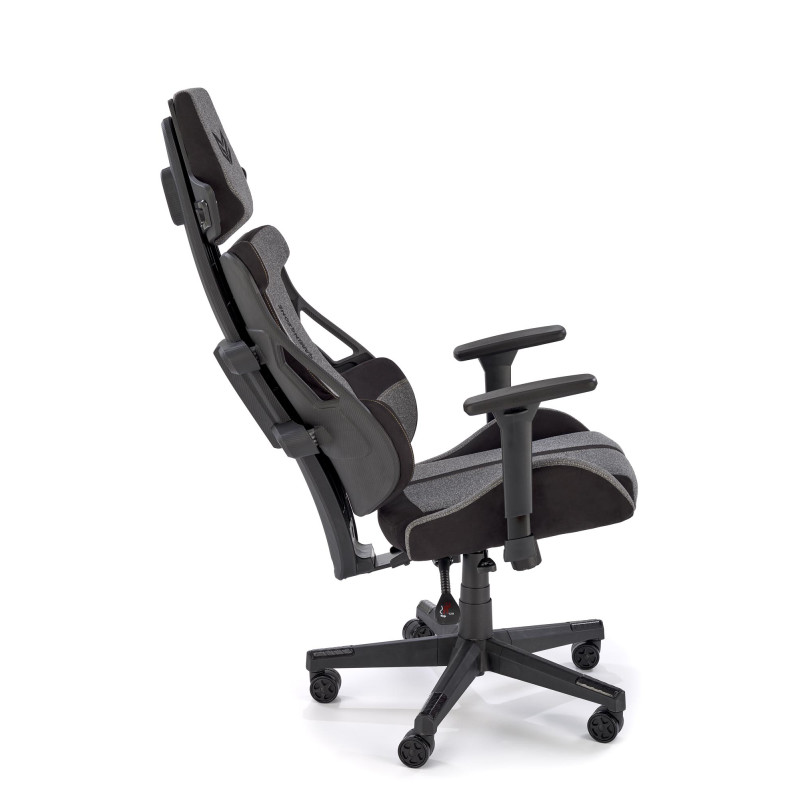 NITRO 2 fotel gabinetowy tkanina, popielaty / czarny