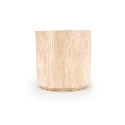 TRAVERTINO_S OKRĄGŁA ława, trawertyn TRAVERTINO_S OKRĄGŁA ława, trawertyn